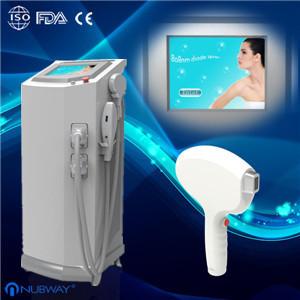 808nm+IPL Diode Laser Hair Removal Machine with 1800W, 70J/c㎡ output power