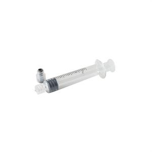 China Prefillable 5 Ml Luer Lock Syringe Empty Borosilicate Glass Dab Syringes on sale
