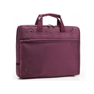 China Fashionable Womens Briefcase Messenger Bag / 16 inch Laptop Bag Purple on sale