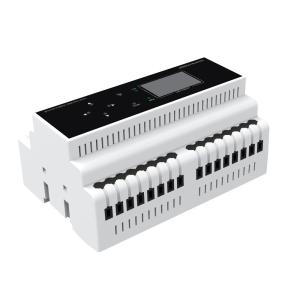Buy cheap LCD Display Screen Lighting Control Module RS 485 DIN Rail Automation Processor product