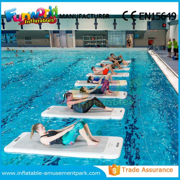 DWF Material Customized Water Toys Inflatable Water Floats Yoga Exercise Mats