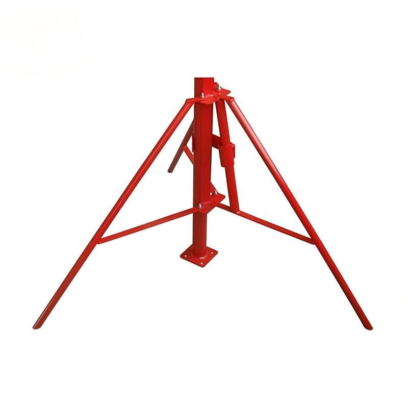 Heavy Duty Adjustable Steel Prop with Galvanized Steel Construction and Customizable Height for Scaffolding Shoring