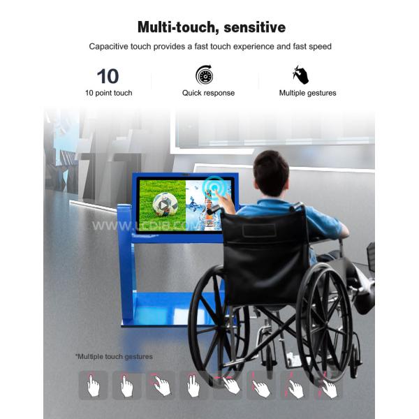 multi touch tablet inquiry kiosk with face recognition 