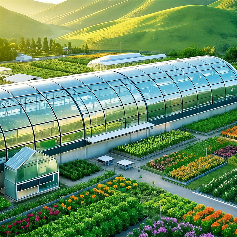 Outdoor Steel Frame Farm Building Modular Corrosion Resistant Coating