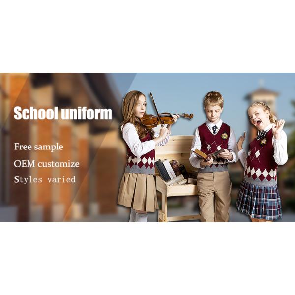 Cool Custom School Uniforms / Summer School Uniform White Dress And Polo Shorts