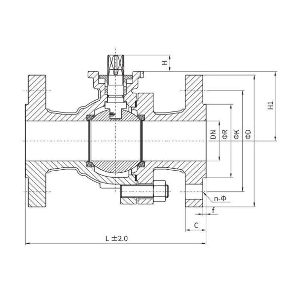 Industrial Usage Pneumatic/Electric Ball Valve with High Temperature Resistance