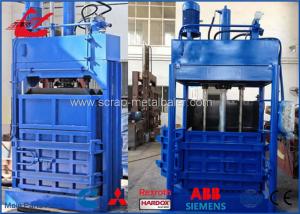China 100 Ton Hydraulic Scrap Shredded Paper Baler Vertical Baling Press Machine on sale