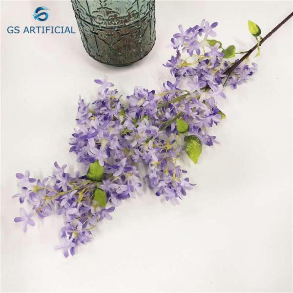 Anti - Wind Purple Artificial Flowering Lilac Tree For Housing Estate