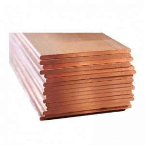 China C11000 C12200 C21000 Copper Brass Metals , Polished Copper Cathode Plates on sale