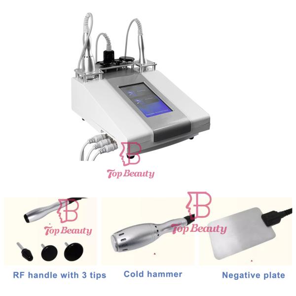 Cold Hammer Tecar RF Machine Radio Frequency Diathermy Face Lift Machine