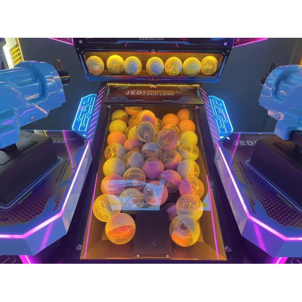 Kids Pusher Arcade Coin Operated Gun Shoot Game Machine For Indoor Amusement
