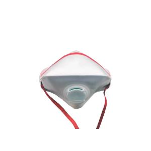 China FFP3V Foldable Dust Mask , Valved Respirator Mask For Construction Industry on sale