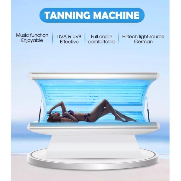 2400W Horizontal Solarium Tanning Bed For Relieving Fatigue