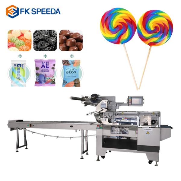 Automatic Grade Automatic High Speed Pillow-Type Candy Bag Package and Sealing Machine