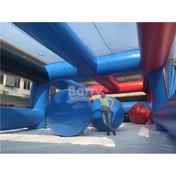 Custom Made Big Event Insane 5k Inflatable Obstacle Course Big Balls For Adults And Kids