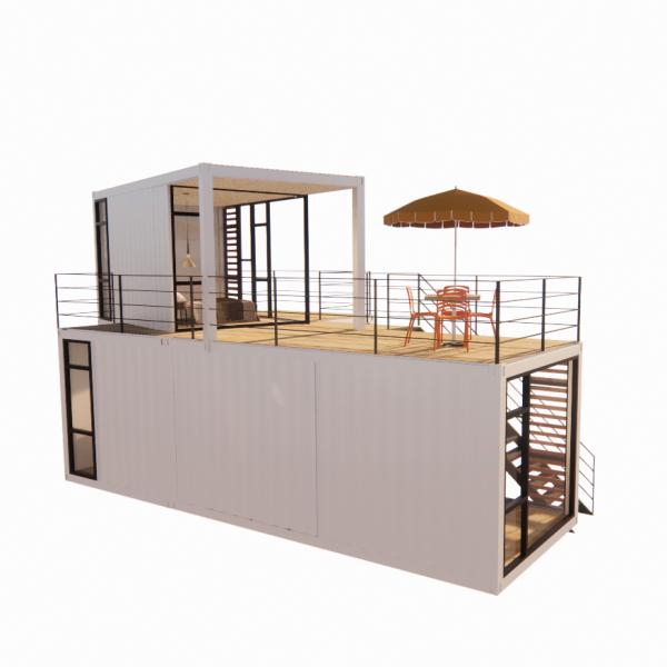 Wall 50/75/100mm Wave Sandwich Panel Portable House Mobile Homes Prefab Office Building for Luxury Container Hotel Kitchens