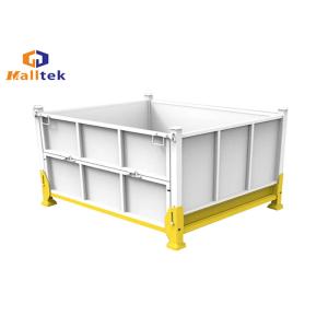 Buy cheap Industrial Stackable Pallet Cages Steel Stacking Pallets High Loading Capacity product