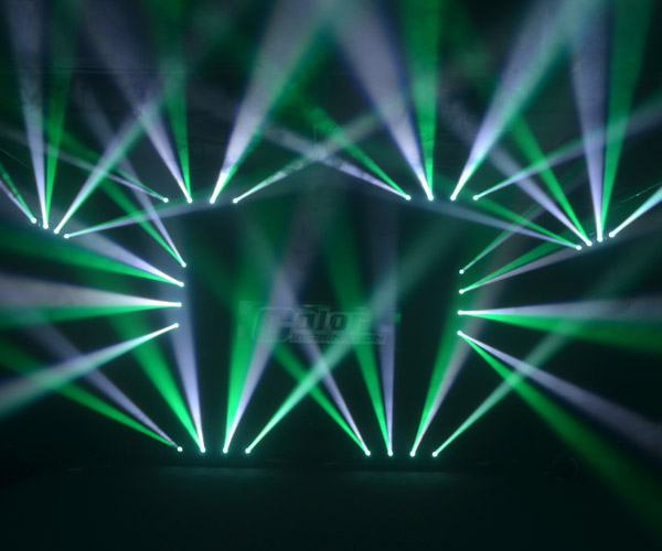 4 Heads RGBW 4-in-1 LED Stage Lighting Moving Head Beam Light For Concert / Theater