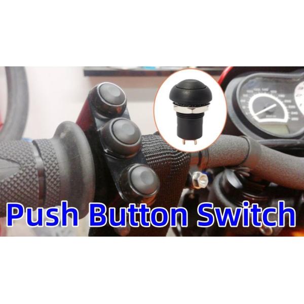 400mA 24VDC Push Button On Off Switch Waterproof Automotive Safety Interlock