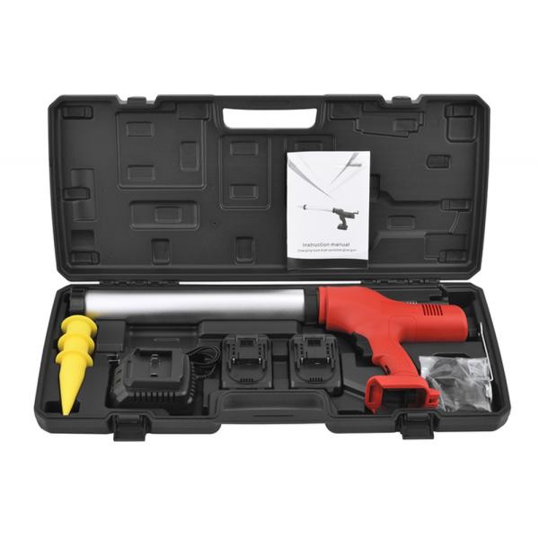 2in1 1-Component 1800mL Sausage Tube Caulk Gun Powered By18V Li-Ion Batteries