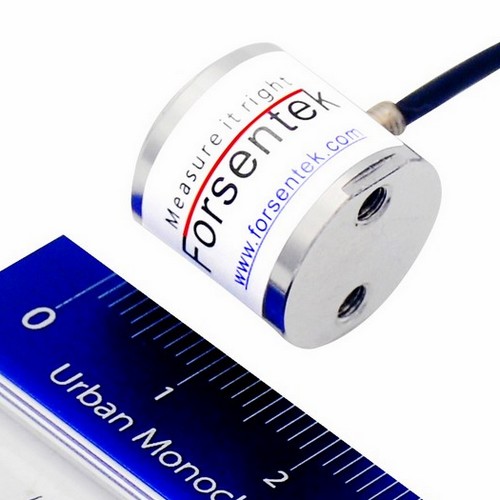 Miniature Compression Load Cell 450lb 220lb 110lb 45lb Flange Type Force Sensor