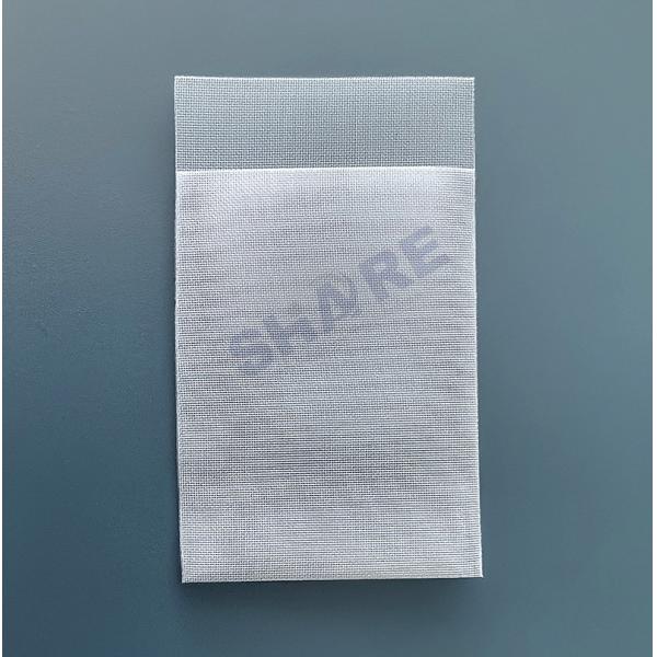Custom 30mm X 50mm 45mm X 75mm 75mm X 95mm Easy Fill Flap Biopsy Filter Bags Pleated Bottom
