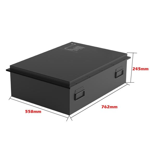 Rechargeable EV Lithium Battery Durable 75KG With Metal Case