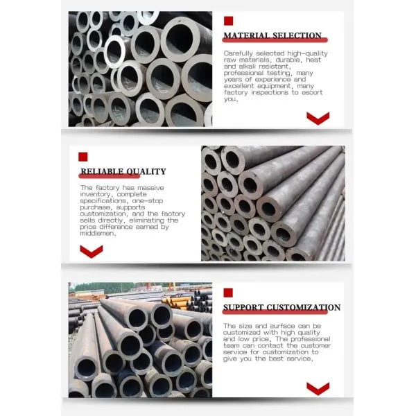 Carbon Steel Round Pipe Welded Cold Rolled Seamless Steel Pipe Round Tubes Steel Pipe