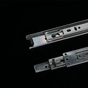 China 40mm Stainless Steel Plated Ball Bearing Drawer Slides on sale