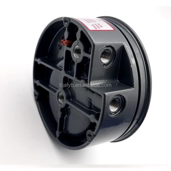 4" 120mm Mini Gas or Air Type Differential Pressure Gauge 0 60Pa ±2% FS Accuracy at 21C