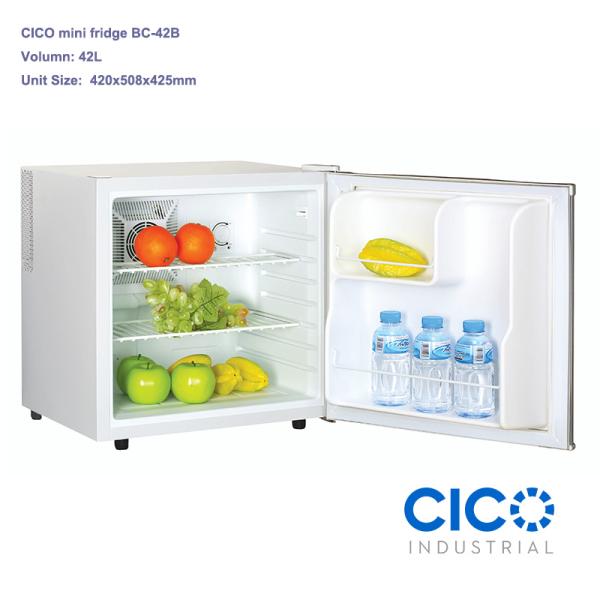 White Silent Mini Worktop Fridge / Integrated Under Worktop Fridge
