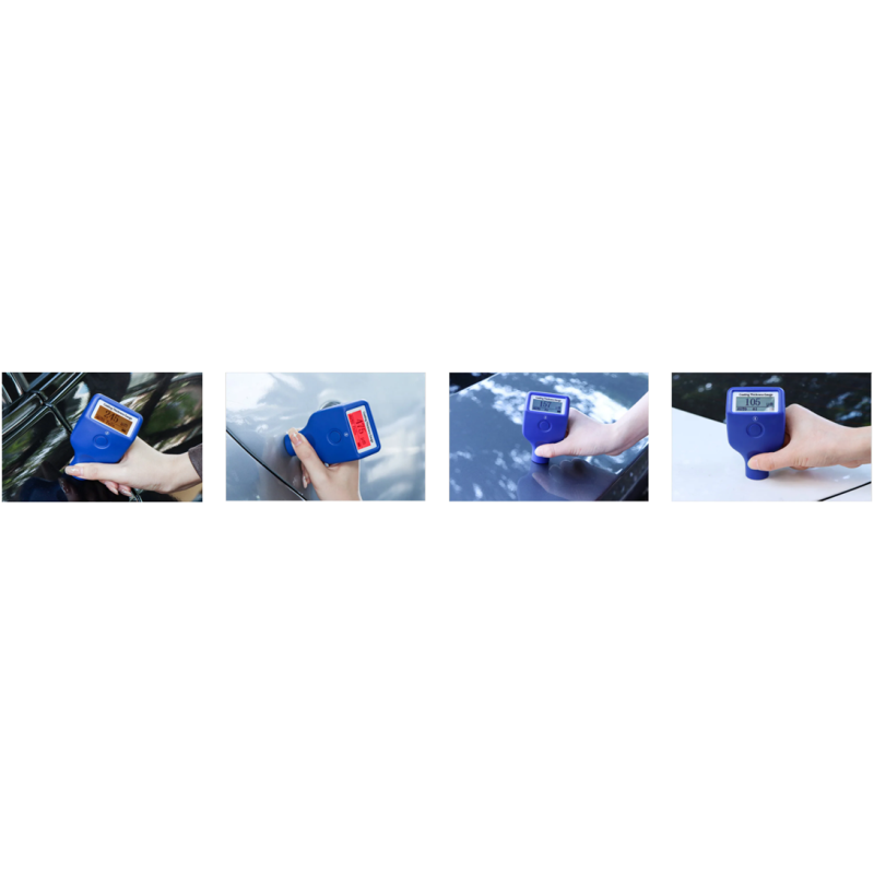 86220 Professional Paint Thickness Gauge with 0.5s Fast Response Ruby Probe and Bluetooth Data Transmission