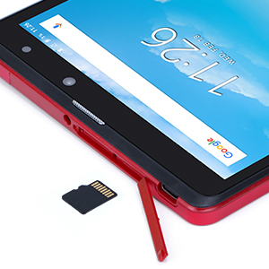 C idea Android 8 Inch Tablet PC 256GB Large Capacity Storage 5MP+8MP Cameras 8000mAh Battery Life Reading CM835 Red