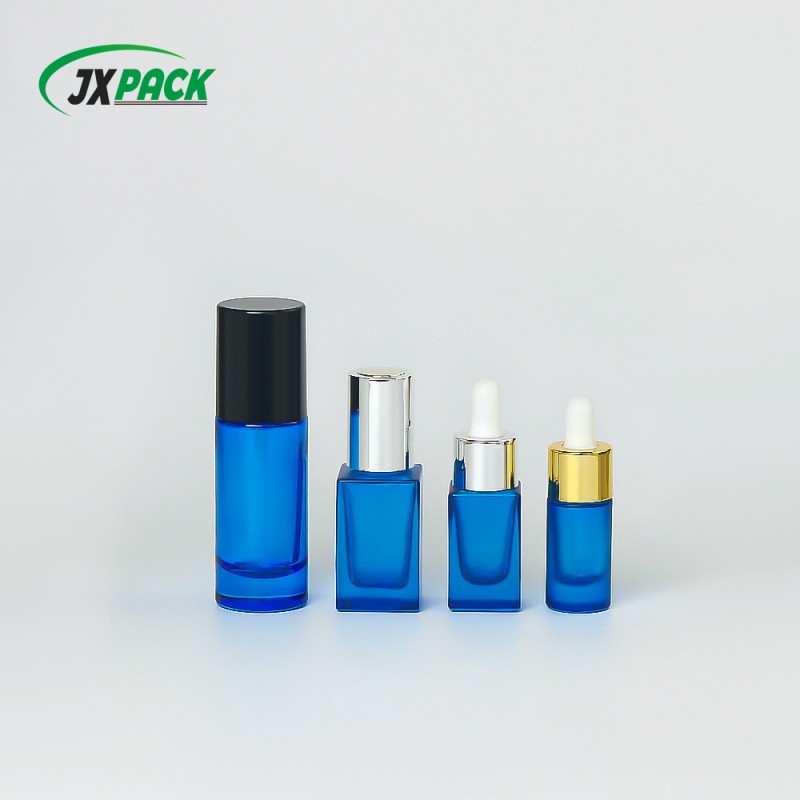 Leak-Proof Glass Serum Dropper Bottle with Multiple Size Options and Customizable Appearance