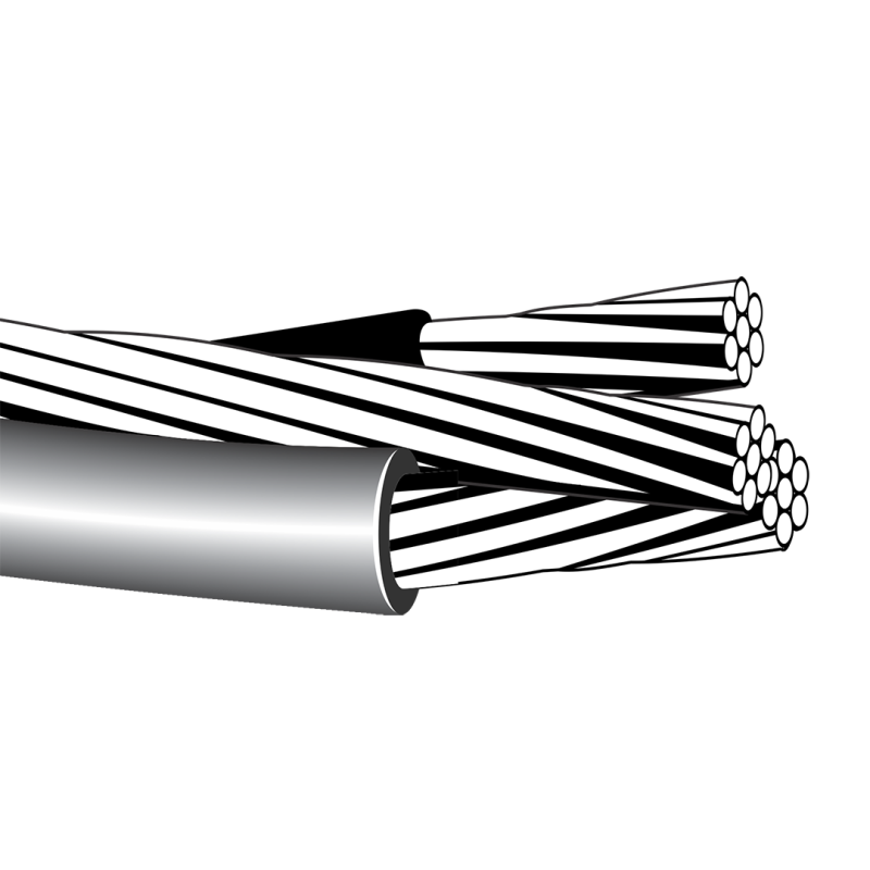 0.6/1kV XLPE Insulated ABC Cable Aerial Bundled Cable with Customized Length for Overhead Applications
