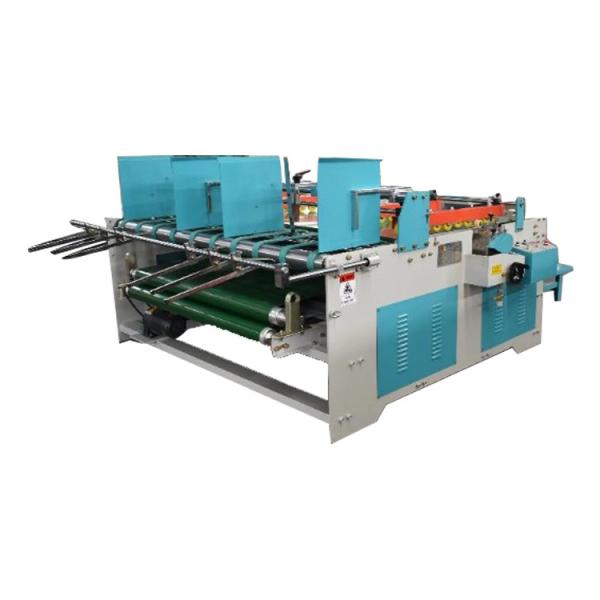 ODM 220V Semi Automatic Box Corrugated Carton Folder Gluer Machine