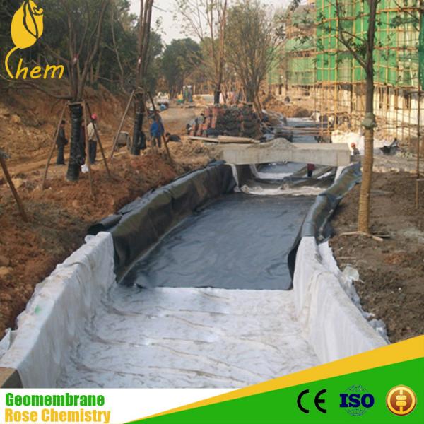 Quality Black Hdpe Plastic Sheet HDPE Geomembrane Suppliers for sale