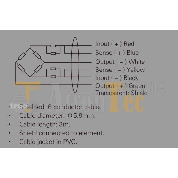 L6G Aluminium Alloy Single Point Load Cell 600kg for Platform Weighing Scale