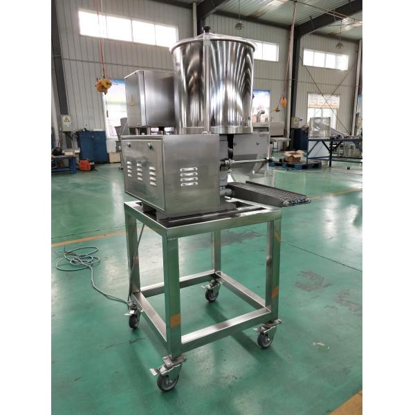 Shredded Food Processing Machinery / Chicken Burger Patty Making Machine