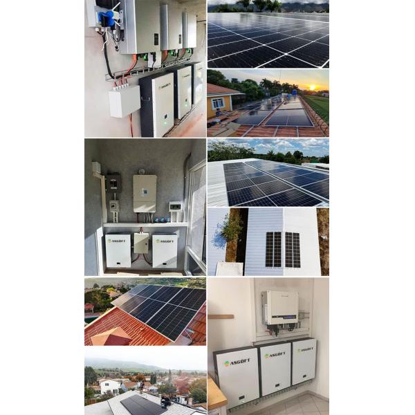 Complete Home Balcony Solar System 800W Micro Inverter LiFePO4 Balcony Battery