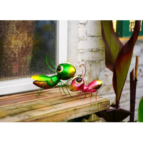 Locust Metal Garden Ornaments Decor Low Maintenance For Decoration
