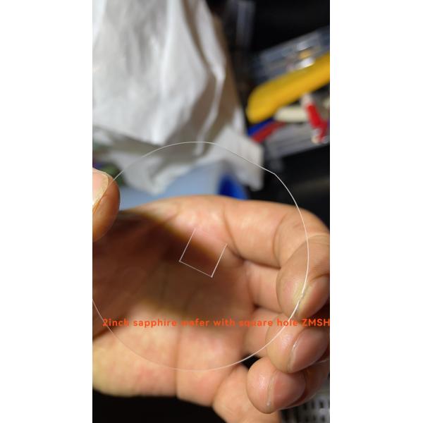 0.4mm Al2o3 Sapphire Wafers For Epitaxial Growth