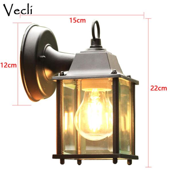 Electric Porch Balcony Home Decorative Led Waterproof Exterior Night Light(WH-HR-76)