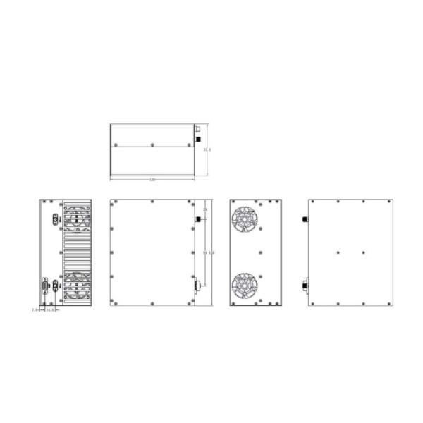 1 - 6 GHz Wideband Power Amplifier 40 dBm Power Amplifier Testing