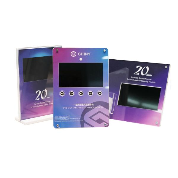 Advertising LCD Video POS Display 7 Inch 1024x600 Resolution OEM