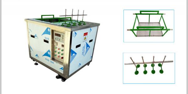 Injection Mould Electrolysis Cleaning Machine , 28KHZ 40KHZ Electrolysis Parts Cleaner