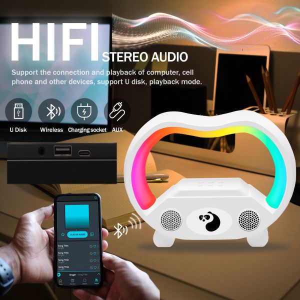 Portable Mini Super Bass Smart Bluetooth Speaker Wireless HiFi 10W Active Stereo Audio