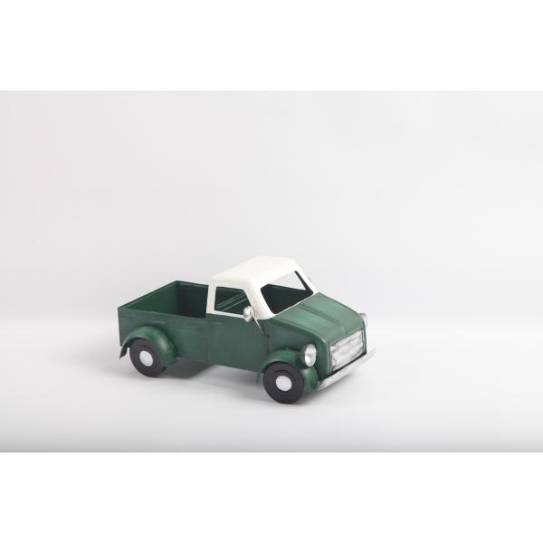 Vintage Green Truck Iron Metal Garden Decorations Outdoor