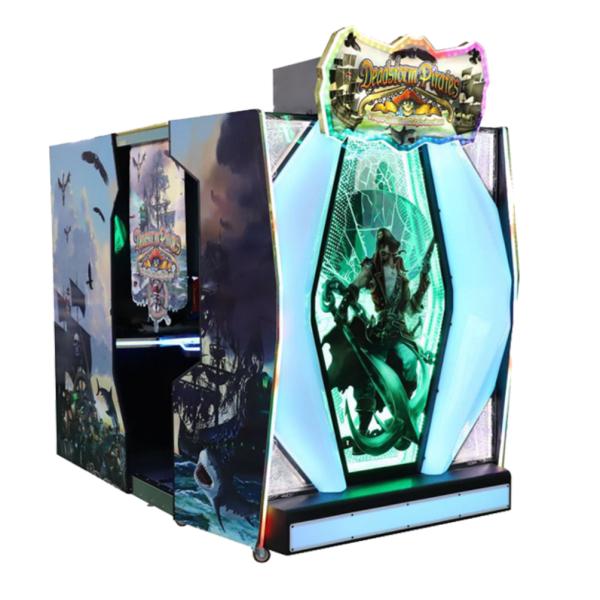2 Players Pirate Adventure Simulator Shooting Game Machine L1900*W2600*H2130MM