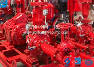 China UL Listed Electric Motor Driven Fire Pump End Suction Pump Sets 47.7kw Max Shaft Power on sale